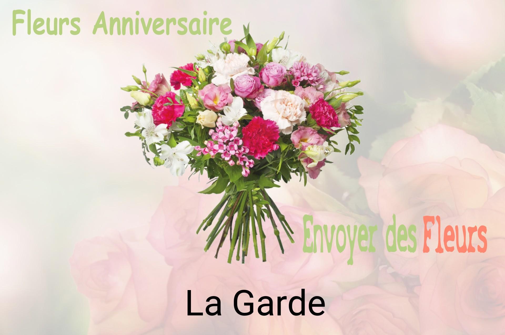 Bouquet de fleurs d’anniversaire livré à La Garde