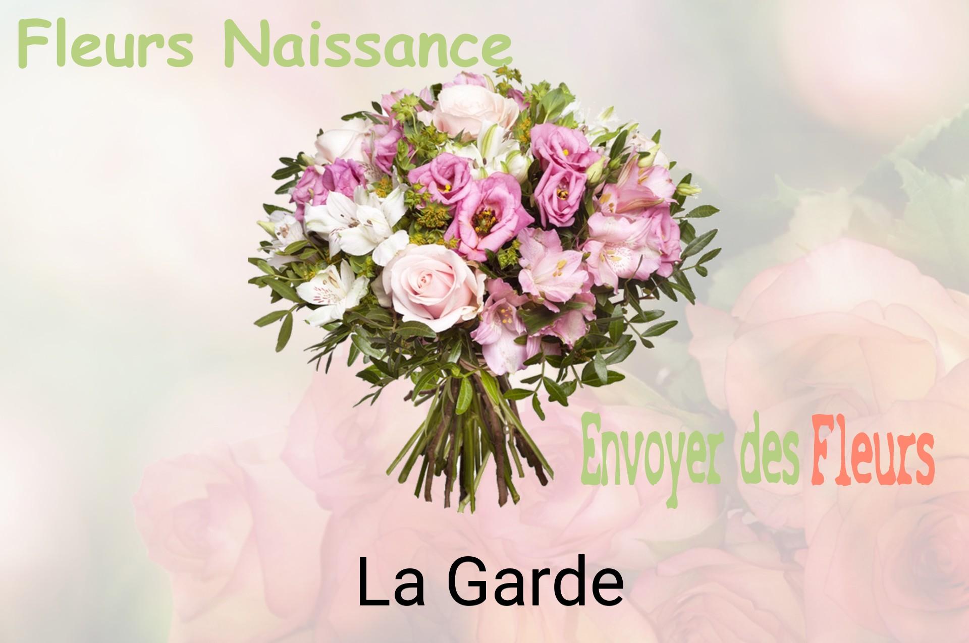 Bouquet de fleurs de naissance livré à La Garde